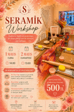 Kendi Mumluğunu & Anahtarlığını Yap | Seramik Workshop